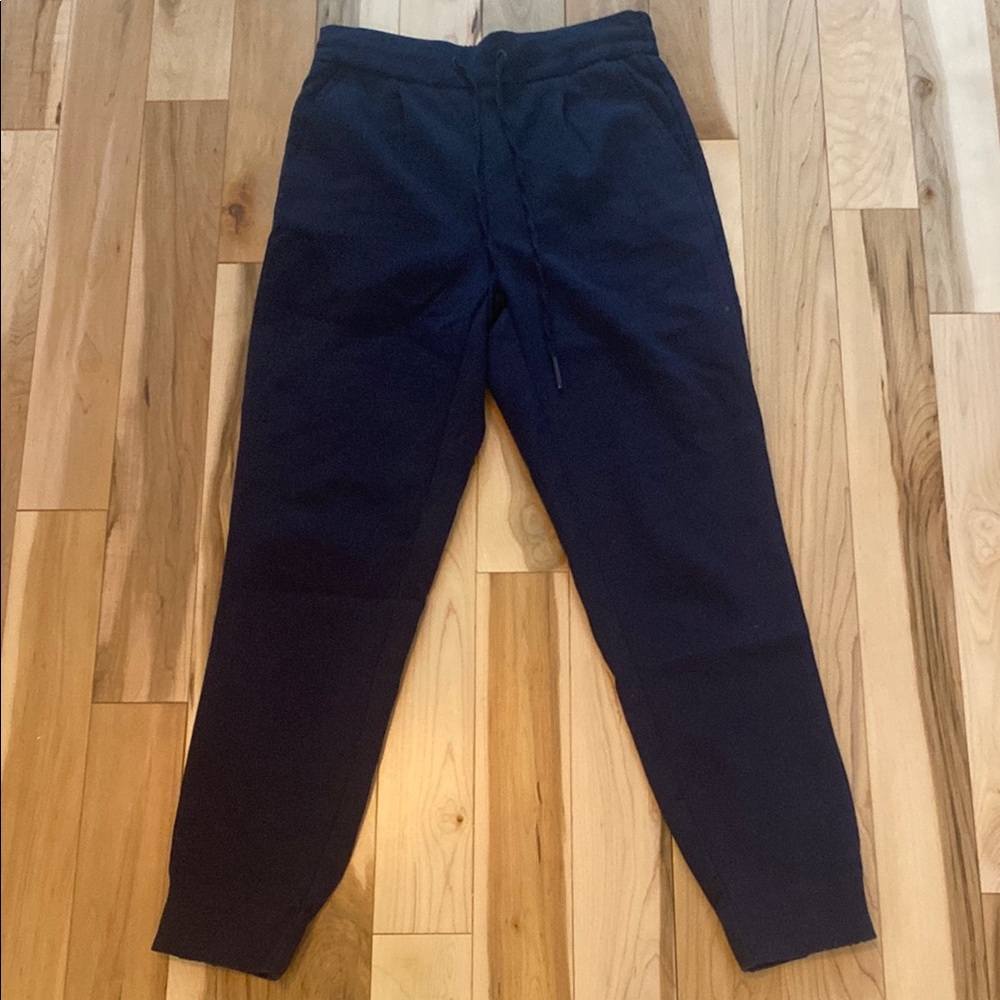 Twik Black Sweatpants with Tapered Legs and Elastic Cuffs